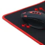 Redragon Kunlun P006A Alfombrilla Gaming Speed XL (88x42 cm) Negra y Roja con Bordes Reforzados - Superficie Tipo Speed y Base Antideslizante