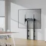 Aisens Soporte Motorizado FWF100E-269 para TV de 55 a 100 Pulgadas, de Suelo y Pared, Inclinable y Giratorio, hasta 120 kg, con Control Remoto, Detección de Choque y Función Memoria