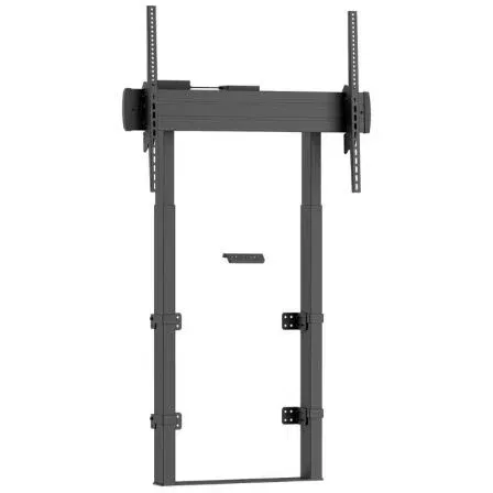 Aisens Soporte Motorizado FWF100E-269 para TV de 55 a 100 Pulgadas, de Suelo y Pared, Inclinable y Giratorio, hasta 120 kg, con Control Remoto, Detección de Choque y Función Memoria
