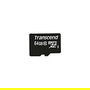 Transcend TS64GUSDXC10 Tarjeta microSDXC 64GB Clase 10 UHS-I con Adaptador SD, Velocidad Lectura 90 MB/s, NAND, Negro