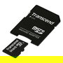Transcend TS64GUSDXC10 Tarjeta microSDXC 64GB Clase 10 UHS-I con Adaptador SD, Velocidad Lectura 90 MB/s, NAND, Negro