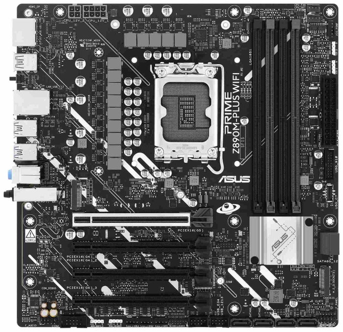 ASUS PRIME Z890M-PLUS WIFI DDR5 micro ATX ASUS PRIME Z890M-PLUS WIFI DDR5 micro ATX