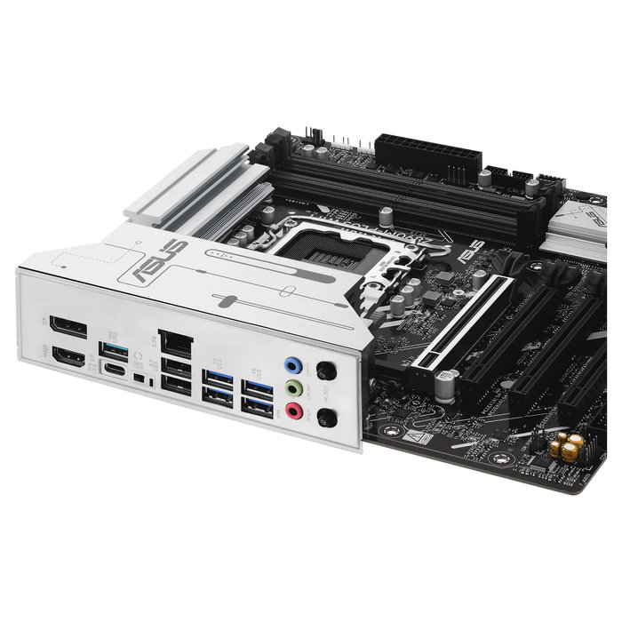 ASUS Z890M-Plus Wifi Placa Base para PC, Intel LGA 1851, DDR5, Wi-Fi 7 (802.11be), Factor de Forma micro ATX