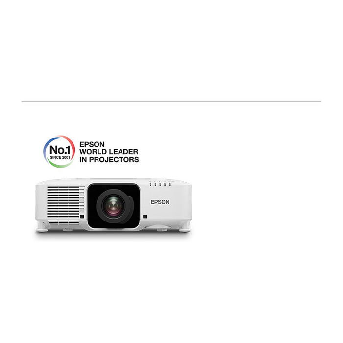 Epson Proyector EB-PU2010W 3LCD Láser 10000 Lúmenes ANSI WUXGA 1920x1200 Proyector de Largo Alcance Blanco