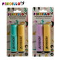 Pincello Set 2 Rotuladores Fluorescentes Surtidos Colores Pastel 8.5x2x19.5 cm (Set de 72)