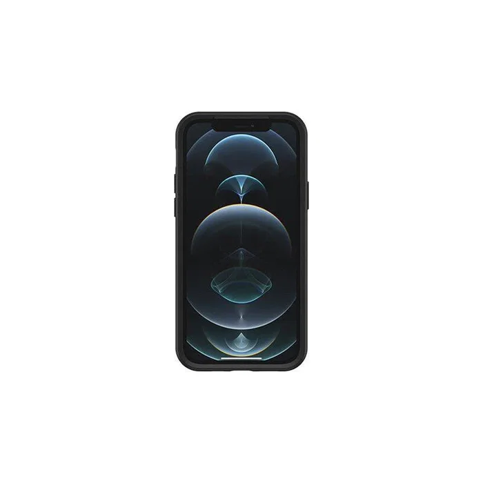 OtterBox Funda Symmetry para Apple iPhone 12 y iPhone 12 Pro - Carcasa Trasera Protectora Resistente a Caídas, Antimicrobiana, Color Negro - ProPack