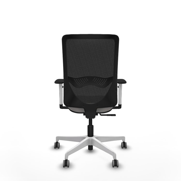 PIQUERAS Y CRESPO Silla de oficina Zulema con mecanismo Sincro, Blanco y Negro PIQUERAS Y CRESPO Silla de oficina Zulema con mecanismo Sincro, Blanco y Negro