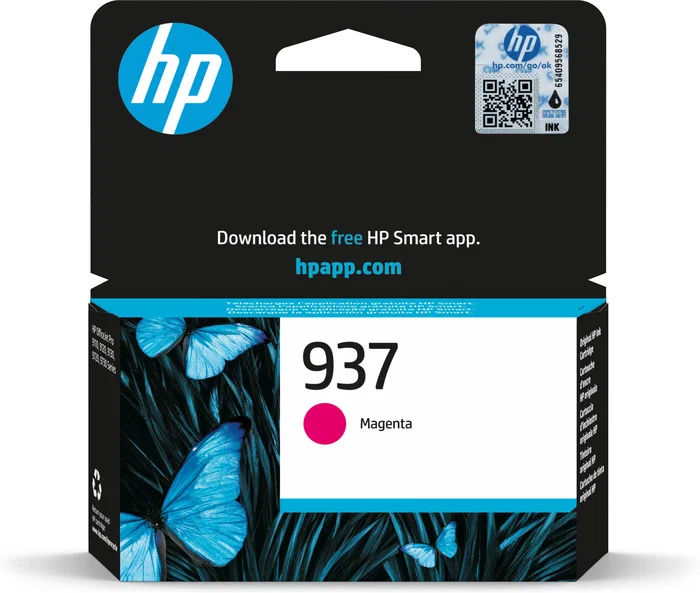 HP Cartucho de Tinta Original 937 magenta HP Cartucho de Tinta Original 937 magenta