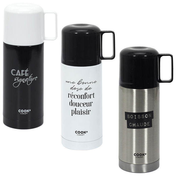 Cook Concept Termo Botella 300 Ml Acero Inoxidable Taza
