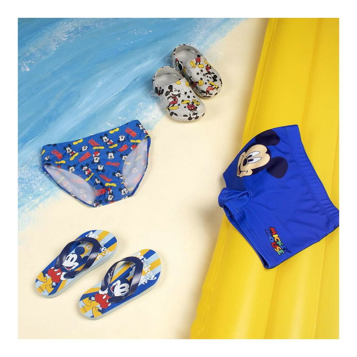 Bañador Boxer Para Niños Mickey Mouse Azul 5 Años