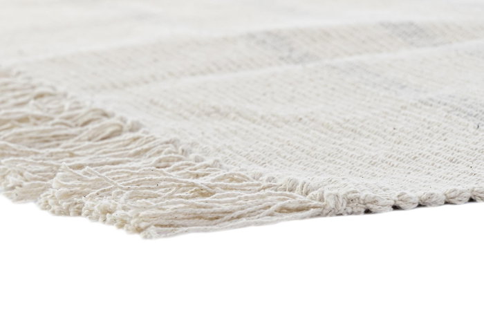 DKD Home Decor Alfombra Boho Blanco Gris 180 x 0.75 x 120 cm (2 Unidades) DKD Home Decor Alfombra Boho Blanco Gris 180 x 0.75 x 120 cm (2 Unidades)