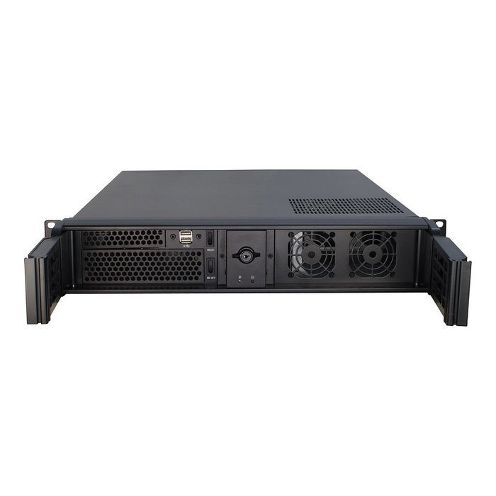 Inter-Tech IPC 2U-2098-SL Servidor Estante Negro ATX micro ATX Mini-ITX Acero 2U Inter-Tech IPC 2U-2098-SL Servidor Estante Negro ATX micro ATX Mini-ITX Acero 2U