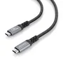 Aisens Cable USB 3.2 Gen2 Aluminio 10Gbps 5m Negro