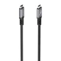 Aisens Cable USB 3.2 Gen2 Aluminio 10Gbps 8K@30Hz 100W, 5m, Negro