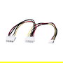 ROLINE 11.03.1010 Cable Adaptador de Alimentación Molex 4-pin a 4-pin HDD/FDD, 0.3m