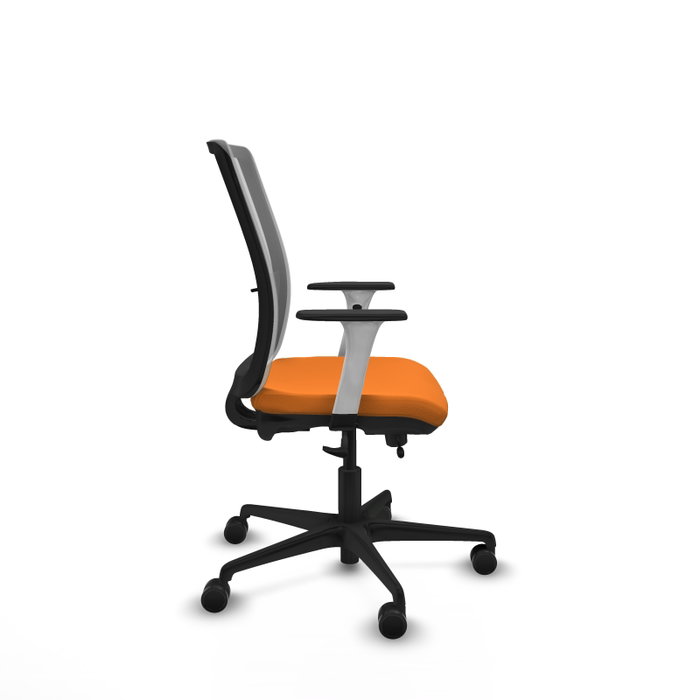 PIQUERAS Y CRESPO Silla de oficina Haches Naranja y Gris