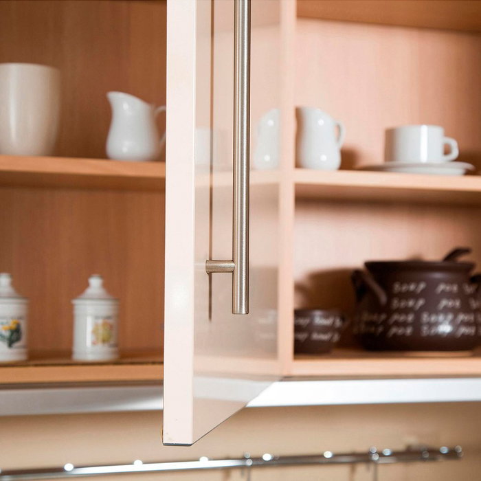Rei Tirador Asa Acero Inoxidable para Muebles - Modelo 891h - Acabado Aluminio - Distancia 128 mm - 168x12x32 mm Rei Tirador Asa Acero Inoxidable para Muebles - Modelo 891h - Acabado Aluminio - Distancia 128 mm - 168x12x32 mm