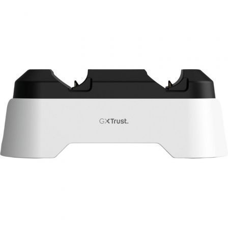 Trust Gaming 25597 Estación de Carga Doble para Mandos de PS5 - Blanco