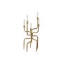 Candelabro Home ESPRIT Dorado Metal 25 x 25 x 51 cm