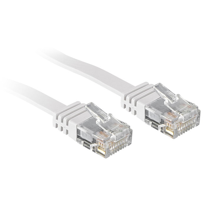 Lindy Cable de Red RJ45 Patch Cord Categoría 6 (Cat6) Blanco 3m Lindy Cable de Red RJ45 Patch Cord Categoría 6 (Cat6) Blanco 3m