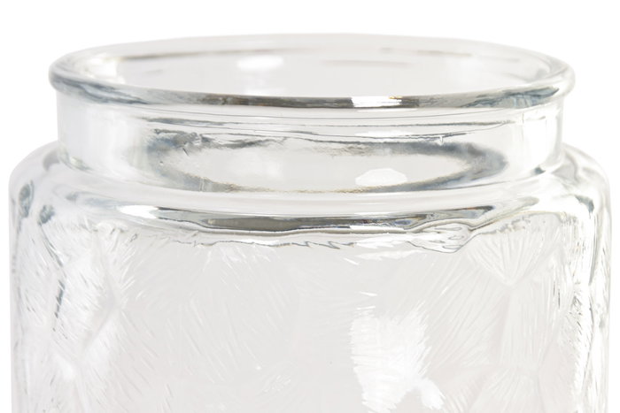 DKD Home Decor Dispensador de Bebidas de Cristal y Mimbre 6L