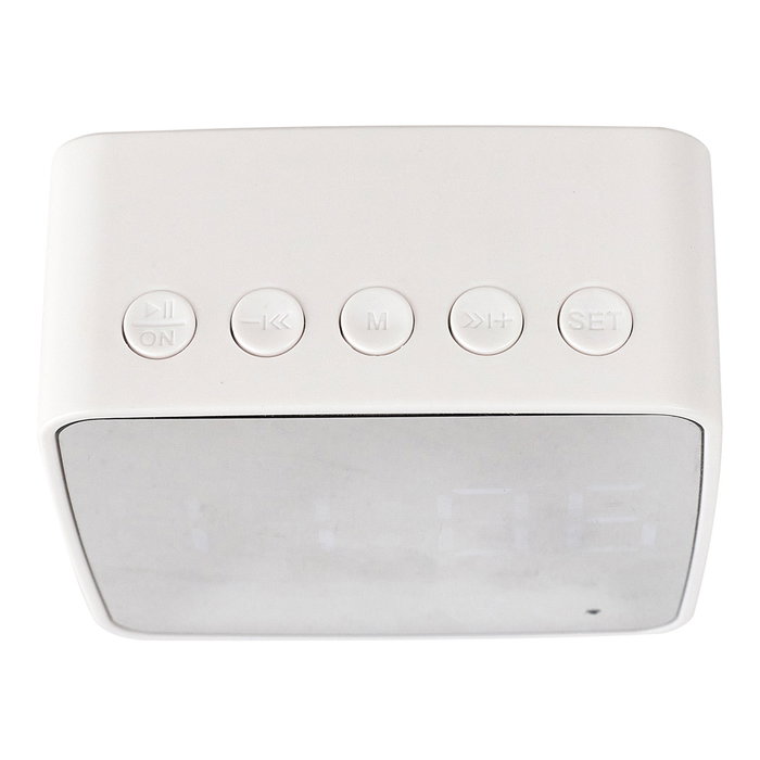 Be Mix Reloj Despertador Espejo Altavoz Inalámbrico