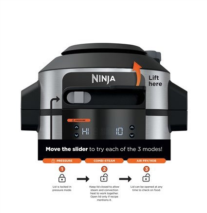 Ninja Foodi 11-in-1 Multikocher 6 Liter OL550EU Ninja Foodi 11-in-1 Multikocher 6 Liter OL550EU