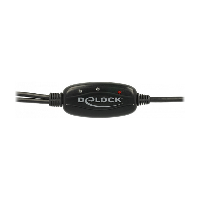 DeLOCK Adaptador USB 2.0 Tipo A a 2 x Serial DB9 RS-232 63466