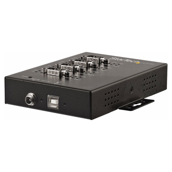 StarTech USB-Serienadapter, 4-Port, RS232/422/485, industriell, USB zu Seriell Konverter mit 15 kV ESD-Schutz StarTech USB-Serienadapter, 4-Port, RS232/422/485, industriell, USB zu Seriell Konverter mit 15 kV ESD-Schutz