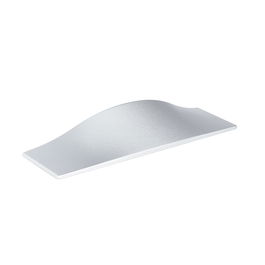 Trentadue Tirador Corvo Zamak Negro Mate Cromado Aluminio RAL 9006 para Muebles y Cajones