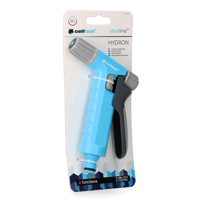 Cellfast Pistola de Riego Hydron Cellpro 6 Bar, 2 Funciones, Blister