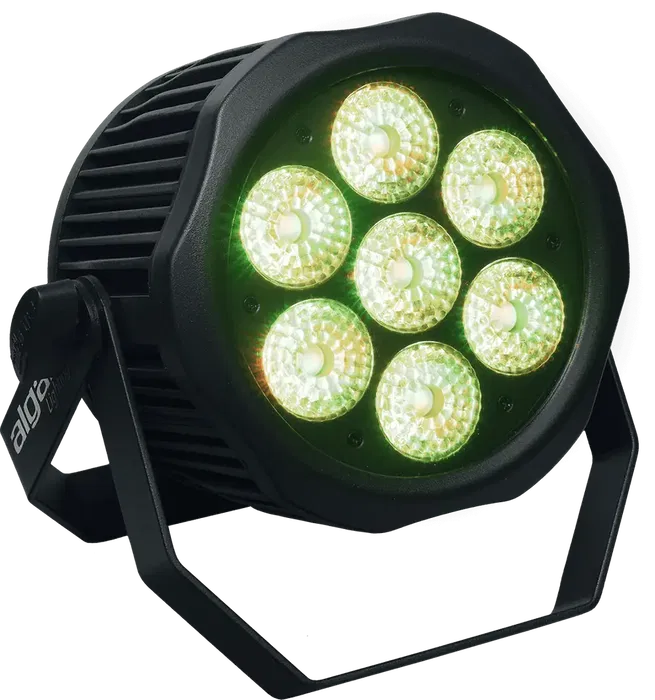 Algamlight Par Led Ip65 - 7 x 12W Hex
