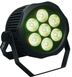 Algamlight Par Led Ip65 - 7 x 12W Hex