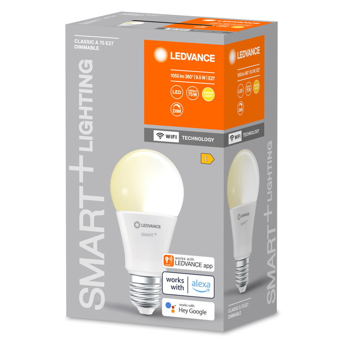 Ledvance SMART E27 9,5 W 1055 lm 2700 K Regulable Ledvance SMART E27 9,5 W 1055 lm 2700 K Regulable