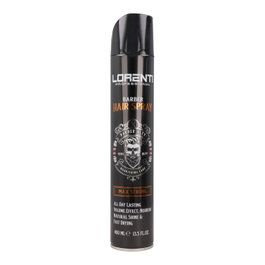 Lorenti Hair Styling Spray 400 ml Black Spray Fijador para Peinado