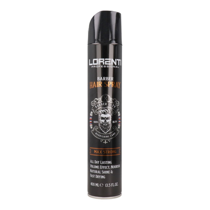 Lorenti Hair Styling Spray 400 ml Black Spray Fijador para Peinado Lorenti Hair Styling Spray 400 ml Black Spray Fijador para Peinado