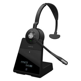 Jabra Engage 75 SE Mono - Auricular inalámbrico DECT para oficina/contact center, Bluetooth 5.0, negro - Certificado para Zoom, Teams, etc.