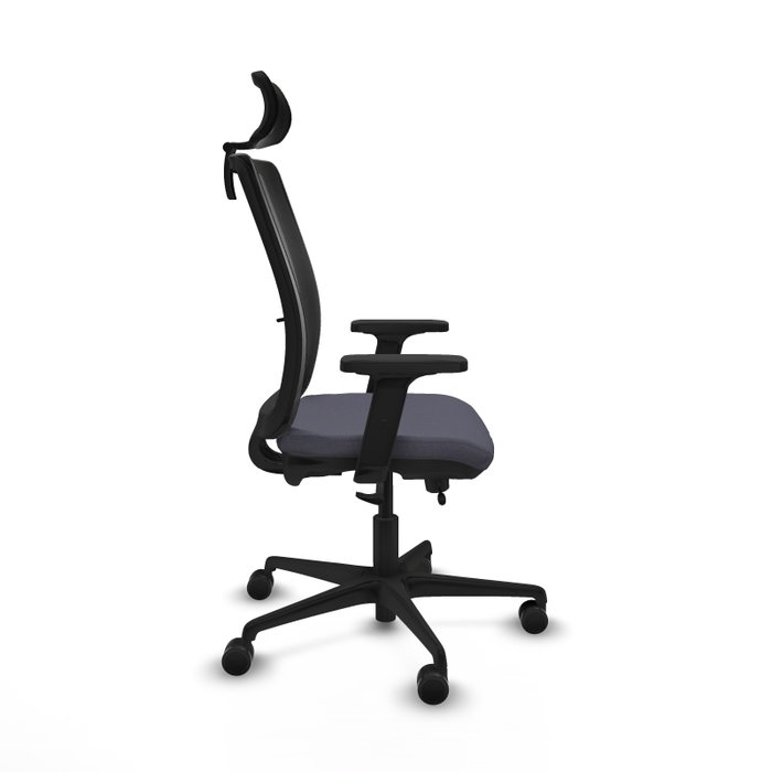 PIQUERAS Y CRESPO Silla de oficina Haches Gris oscuro y Negro PIQUERAS Y CRESPO Silla de oficina Haches Gris oscuro y Negro