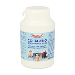 Integralia Colágeno Plus 120 comprimidos con Ácido Hialurónico para huesos, articulaciones, piel, cabello y uñas