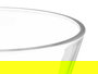 VIVALTO Vaso Cónico Base 230 ml Transparente Vidrio 9 x 10.5 x 9 cm (Set de 24)