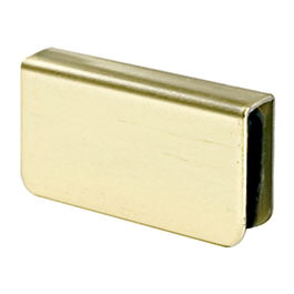 HERRAJES ALK Placa Para Insertar En Puerta Acabado Latonado