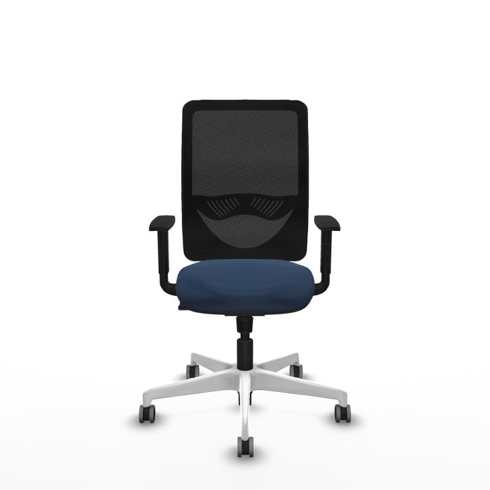 PIQUERAS Y CRESPO Silla de oficina Zulema con mecanismo Sincro, Azul marino y Negro PIQUERAS Y CRESPO Silla de oficina Zulema con mecanismo Sincro, Azul marino y Negro