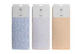 DKD Home Decor Tapete de Microfibra Bandana Pastel 50x38x0,7 cm Surtido de 3