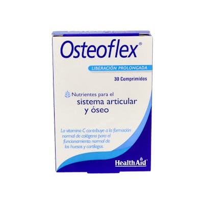 Health Aid Osteoflex 30Comp. Suplemento para el Mantenimiento Articular con Glucosamina, Condroitina y Vitamina C Health Aid Osteoflex 30Comp. Suplemento para el Mantenimiento Articular con Glucosamina, Condroitina y Vitamina C