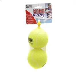 Kong Pelota Tennis Squeaker para Perros L x2