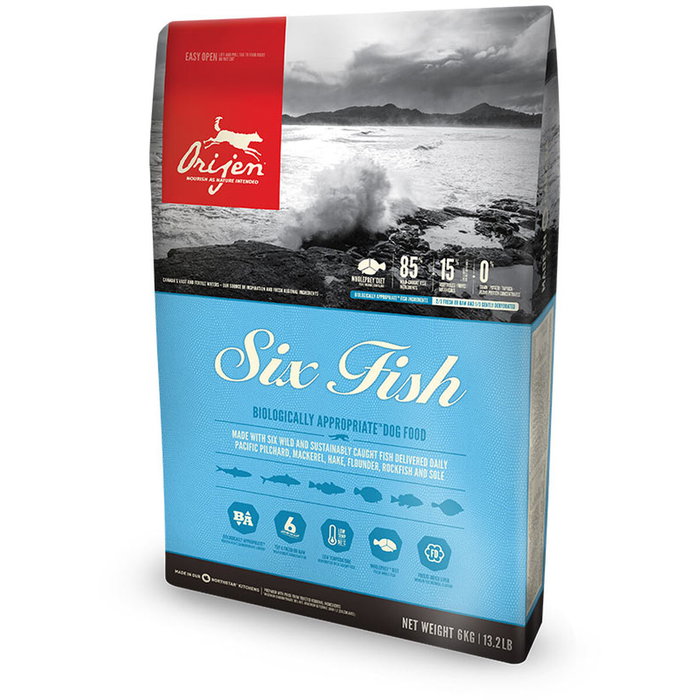 Orijen Six Fish para Perros Adultos 11,4kg
