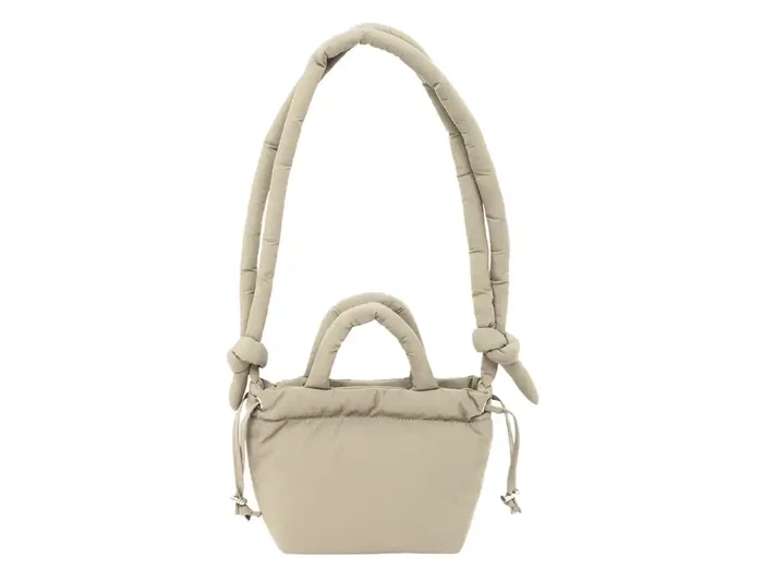 Safta Bolso Moos Capsula, Color Beig Claro, Dimensiones 160x160x100 mm