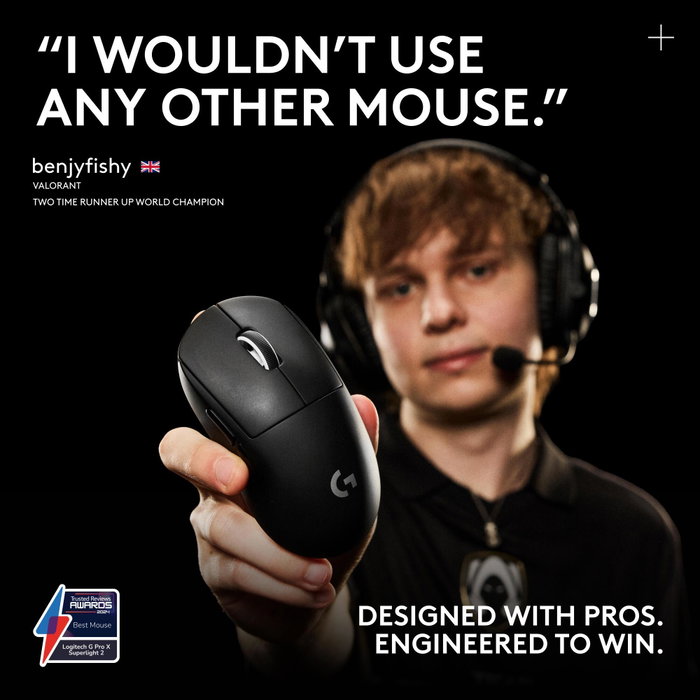 Logitech G Pro X Superlight 2 Blanco Inalámbrico Logitech G Pro X Superlight 2 Blanco Inalámbrico