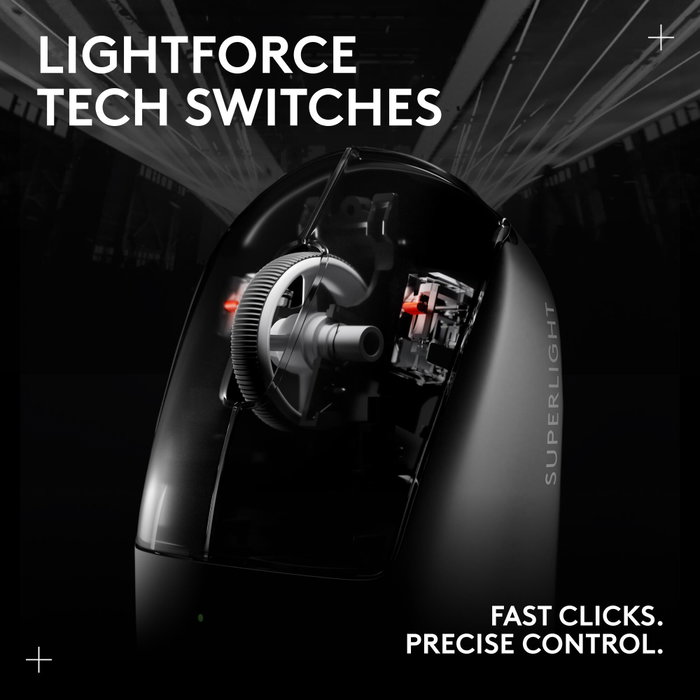 Logitech G Pro X Superlight 2 Blanco Inalámbrico Logitech G Pro X Superlight 2 Blanco Inalámbrico