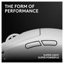 Logitech G Pro X Superlight 2 Blanco Inalámbrico